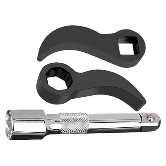3 Pcs Crowbar Adapter- Tool,Pry Bar Wrench Adaptor- A