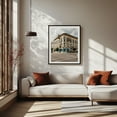 thumbnail image 2 of Huntington Architecture 02 - Huntingdon Pennsylvania Photography Architecture Vintage Street Photography City Travel Poster Black Framed Wall Art Print 12 x 16 inches, 2 of 4