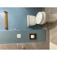 thumbnail image 5 of Typhon Recessed Solid Wood Toilet Paper Holder 7 x 8.5, Primed Gray, 5 of 13