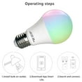 Smart Light Bulb, Wifi Light Bulb Color Changing LED Bluetooth Light
