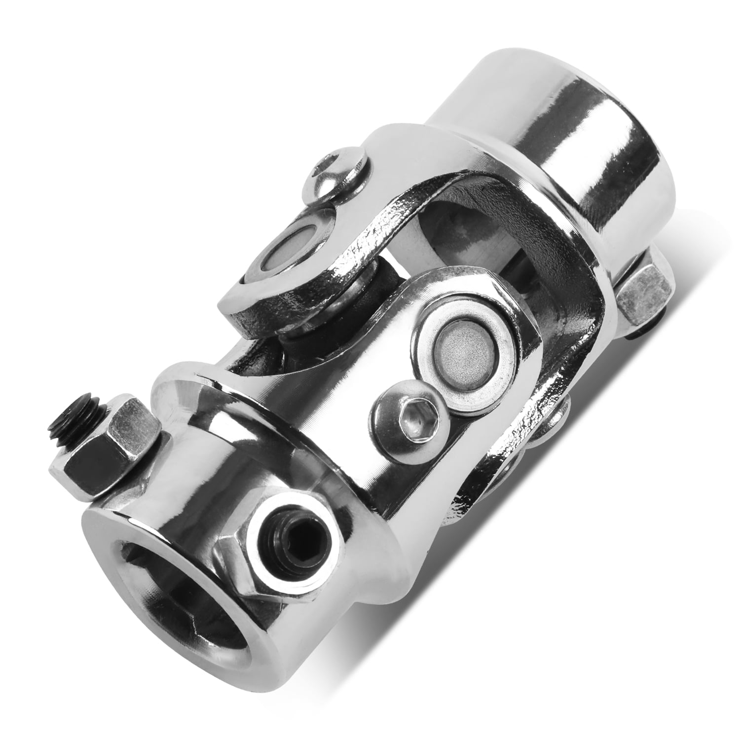 Universal 3.2" Length 38 Degree Working Angel 3/4" DD X 3/4" DD Stainless Steel Single Steering Shaft U-Joint