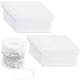 thumbnail image 1 of 20 Pieces Vertical Blind Weights Bottom Slats 89 mm (3.5 Inch) & 10m Plastic Ver, 1 of 5