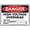 Warning Sign 2, variant on Highly Flammable No Smoking Or Naked Lights Sign - 8"x12" Aluminum UV Ink Printed Sign for House Business, Flammable Zone, Fire Prevention