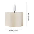 thumbnail image 5 of Lilixerw Star Shape Flameless Flickering Candles,LED Battery Operated Pillar Candles,for Wedding Festival, 5 of 5