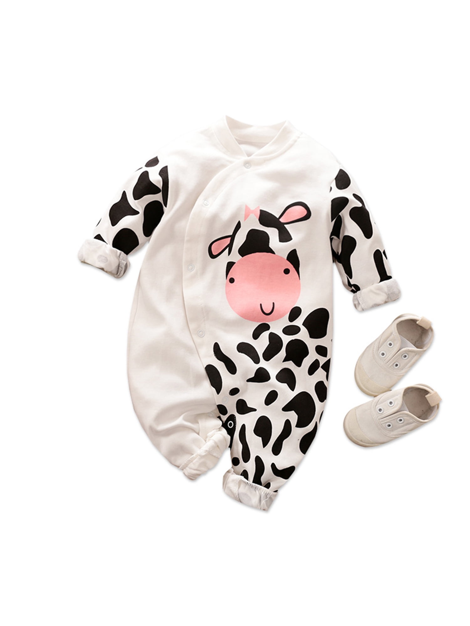 cow print baby carrier