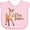 AD-Pink, variant on Inktastic Little Deer Boys or Girls Baby Bib