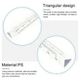 thumbnail image 4 of LOLIPPYY 8-Piece Transparent Triangular Ruler Set for Students, High-Strength Measurement and Office Use, 4 of 6