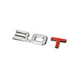 thumbnail image 3 of Soumake 3D Metal 1.6 1.8 2.0 3.0 T Logo Emblem Badge Car Styling Stickers Decals Decor, 3 of 6