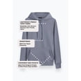 thumbnail image 2 of ClothingAve. Women's Long Sleeve French Terry Hoodie Top w/ Kangaroo Pocket Female Hoodie, 2 of 7