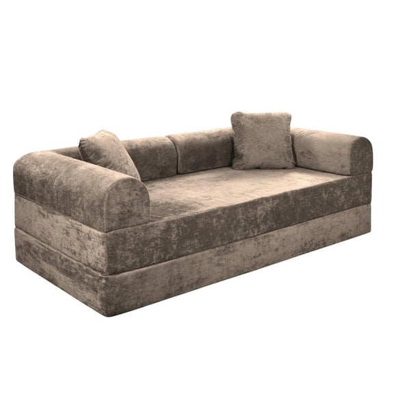 SOFA CAMA TEDDY KING SIZE CATCH TAUPE