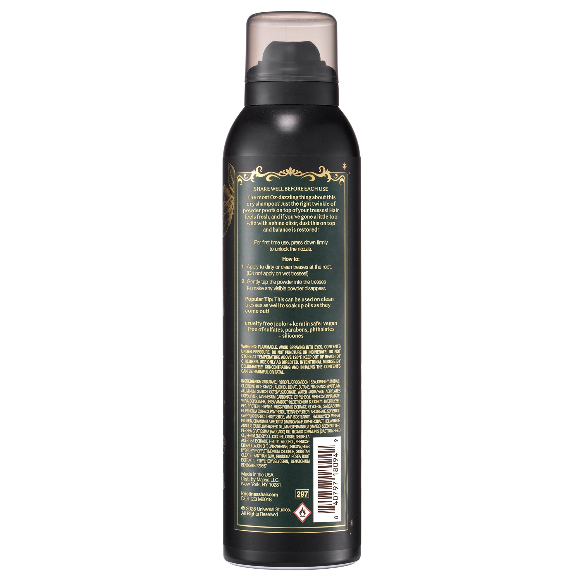 Kristin Ess Limited Edition Wicked Dry Shampoo and Texture Spray, 4.3oz