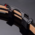 thumbnail image 5 of Mens Genuine Leather Ratchet Belts Adjustable Automatic Buckle Size 32 36 38 40, 5 of 6