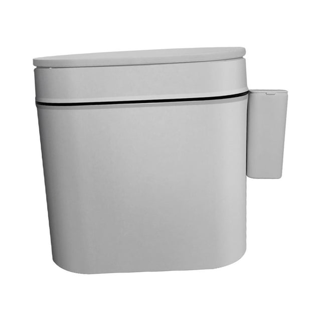Cubo de basura Con separación de ropa seca y húmeda Sunnimix 14L Gris