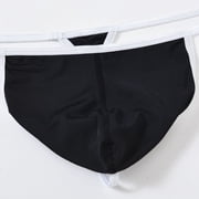 TANBOM Men's Underwear Breathable Lightweight Black 1-Pack L