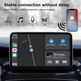 thumbnail image 3 of FIEWESEY Wireless CarPlay Adapter for iPhone,CarPlay Dongle for OEM Wired CarPlay Cars,Convert Wired to Wireless CarPlay,Support Online Update Plug & Play Easy Use & Easy to Install (White-Square), 3 of 7