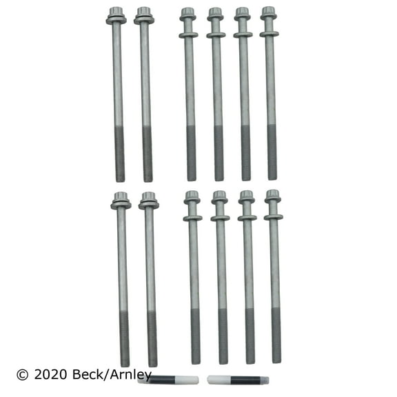 BeckArnley 016-1072 Cylinder Head Bolt Set
