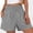 Black, variant on Boyscolos Womens High Waisted Striped Shorts Comfy Lightweight Breathable Stretchy Waist With Pockets Lounge Clohtes Summer Daily Wear Red XL