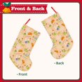 thumbnail image 2 of Lsque Scandinavian Style Hygge Pattern 18 Inch Christmas Stockings, Festive Holiday Stocking for Christmas Decorations Holiday Decor, 2 of 8