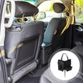thumbnail image 3 of KALLORY 2Pcs Seat Back Organizer Hanging Car Organizer Back Seat Felt Black for Drivers, 3 of 4