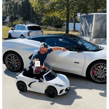 Corvette Ride On Car 2 Seater 24 Volt W/Magic Cars® Wireless Parental Control