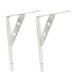 thumbnail image 5 of Axioma 2Pcs Wall Mounted L Shape Triangle Shelf Brackets High Load Wall Supports 8" L Shaped 8 inches, 5 of 7