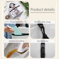 thumbnail image 5 of Yuyamidu Butterfly Lunch Box for Girls 4th Grade/5th Grade American Flag Lunchbox for Age 9-11 Primary School Lunch Tote Bags for Kids Teen Large Capacity Food Handbags for Women, 5 of 7