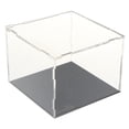 thumbnail image 1 of Caja de Exhibición de Acrílico Funda Limpia a Prueba de Polvo Negra para de Acción, , Coches Diecast, Modelo de Modelo / P 14x14x10.5cm CUTICAT Vitrina transparente, 1 of 8
