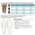 thumbnail image 5 of Men's Pockets Military Cargo Pant Elastic Waisted Relaxed Fit Pants, 5 of 5