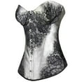 thumbnail image 3 of AOOCHASLIY Shapewear for Women Valentine's Day Women's Tops Fashion Women's Plus Size Boned Corsets Shapewear Outfit Solid Sexy Underwear Shapewear, 3 of 4