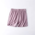 thumbnail image 2 of Jxximdong Running Shorts for Women, Pajama Shorts Soft Comfortable Lightweight Elastic Drawstring Pajama Bottoms with Pockets, Pink Women's Casual Shorts, 2 of 4