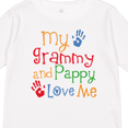 thumbnail image 4 of Inktastic Grammy and Pappy Love Me Boys or Girls Long Sleeve Toddler T-Shirt, 4 of 5