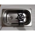 thumbnail image 2 of DIBTSA Pitcher Rinser, Automatic Glass Cup Washer, Stainless Steel Coffee Milk Tea Cup Cleaner Sink, for Home Kitchen Hotel Bar Restaurant (10.4x6.4x2.6 Inch), 2 of 9