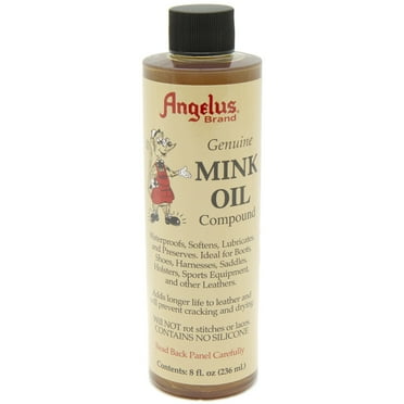 Angelus Mink Oil Compound Leather Waterproofing and Preserve 8 ounce
