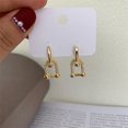 thumbnail image 3 of Geometric Square Diamond Simple Earrings Temperament Earrings Fashion Sweet And Personalized Earrings, 3 of 8
