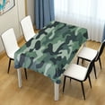 thumbnail image 4 of Yayeee Tablecloths 60" x 90" Rectangle Wrinkle Resistant Party Table Cover, Forest Camouflage Pattern, 4 of 8