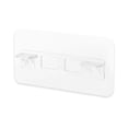 thumbnail image 1 of Wosthever Soporte adhesivo fuerte para estante, soporte sin perforaciones, clavijas, Clip, colgador de pared para tablilla, armario en capas sin Almacenamiento y organización del hogar, 1 of 6