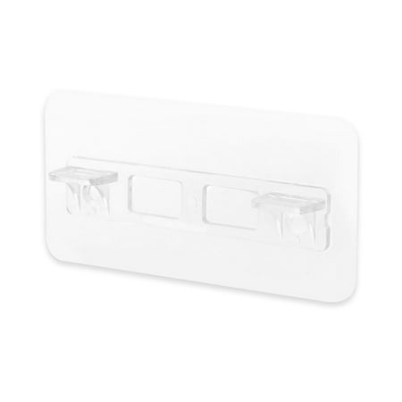 

Justhard Strong Adhesive Shelf Support Holder Nail-free Pegs Clip Load-bearing Wall Hanger Layered For Kitchen Bathroom