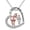 Horse with Girl, variant on S925 Sterling Silver Horse/Unicorn/Dragon/Wolf/Fox Necklace Heart Pendant Jewelry Gift for Women
