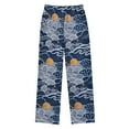 thumbnail image 2 of FORMRS Kids Pajama Pants with Pockets Size 9-10Y Boys Lounge Sleep Bottoms, Blue Night Sky, 2 of 8