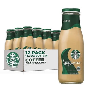Starbucks Frappuccino Coffee, 13.7 fl oz Bottles, 12 Pack