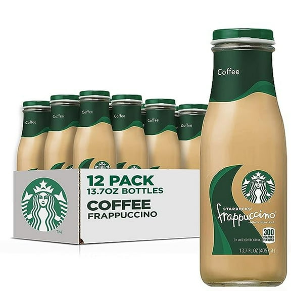 Starbucks Frappuccino Coffee Drink, Coffee Flavor, 13.7 Fl. oz(Pack of 12)