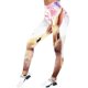 thumbnail image 4 of WILLBEST Leggings de Yoga de Cintura Alta Para Mujer, Suaves y Elásticos, Para Entrenamiento, Cómodos, Para Fitness, Correr, Atléticos, Con Estampado de Pascua y Bloques de Color. Extra Grande, 4 of 5