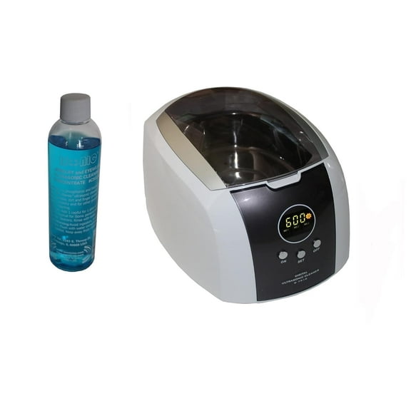 iSonic Ultrasonic Jewelry Cleaner D7910b With Cleaning Solution Concentrate Csgj01, 110v