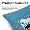 thumbnail image 2 of Tiny Teeth Set of 2 Velvet Throw Pillow with Unique Patterns - 16x16, 18x18, 20x20 Inches for Various Occasions - Pillows Covers Throw Pillow Inserts Pillow Inserts, 2 of 6