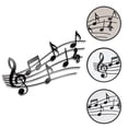 thumbnail image 3 of Miangastore Music Note Wall Decor Wall Hanging Music Sign Musical Decoration for Home Party, 3 of 9