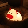 thumbnail image 2 of Lámpara de Noche Recargable en Forma de Vaca con Luz Suave y Cambio de Colores, Ideal para Dormir, Lactancia y Actividades Nocturnas, 2 of 6