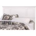 thumbnail image 2 of Homestyles Naples King Tête de Lit avec Support de Nuit en Blanc, 2 of 3
