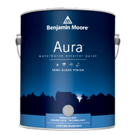 Benjamin Moore Aura Exterior Paint Semi-Gloss (632) - Walmart.com