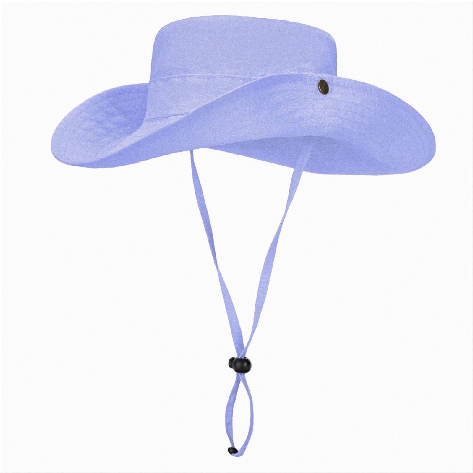 Gubotare Baby Hat Sun Kids Sun Hat Adjustable Kids Sun Protection Hat Breathable Toddler Neck Protection Bucket Cap 3T 10T (Blue 3-10 Years)