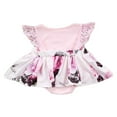 thumbnail image 2 of FNNMNNR Newborn Baby Girl Summer Romper Tutu Tulle Skirt Outfit Clothes Tops Mesh Dress, 2 of 3